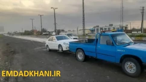 راهنمای حمل خودرو تصادفی در مرند